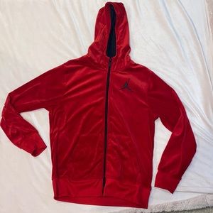 Brand - Jordan Size- Kids Large Color- Red Materiel- Velvet